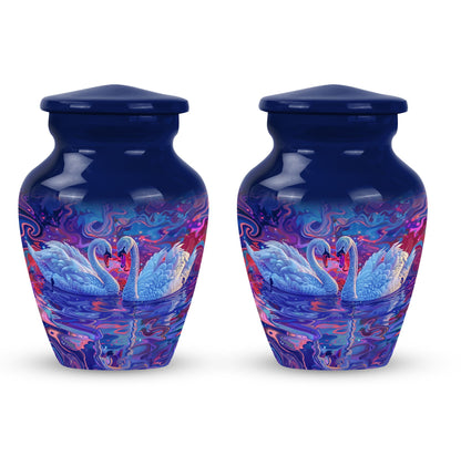 Personalized Bird Keepsake Urn for Human Ashes - 3-inch, 3 cu in - Yatskia