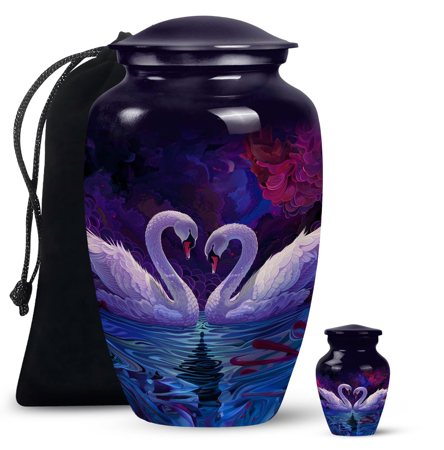 Personalized Bird Cremation Urn for Adult - 10-inch, 200 cu in - Yatskia