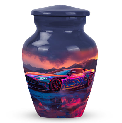 Personalized Car Keepsake Urn for Human Ashes - 10-inch, 200 cu in - Yatskia
