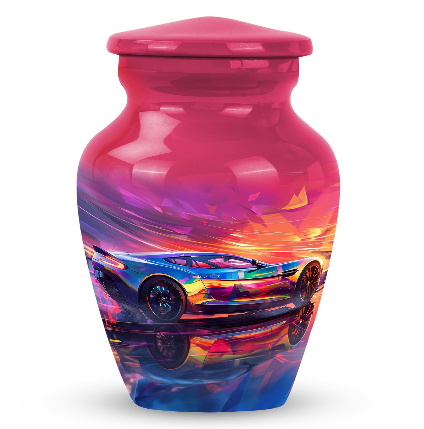 Personalized Car Keepsake Urn for Adults - 10-inch, 200 cu in - Yatskia