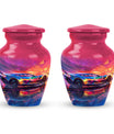 Racing Car Cremation Urns Large & Small Combo -  Urns For Adults