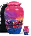 Racing Car Cremation Urns Large & Small Combo -  Urns For Adults