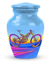 Vibrant Bicycle Urn for Human Ashes - Cremation Urns For Adult