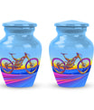 Vibrant Bicycle Urn for Human Ashes - Cremation Urns For Adult