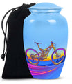 Vibrant Bicycle Urn for Human Ashes - Cremation Urns For Adult