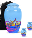 Vibrant Bicycle Urn for Human Ashes - Cremation Urns For Adult