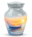 Sunset Boat Urn for Human Ashes - Boat Cremation Urns For Adults