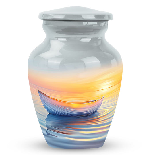 Personalized Sunset Cremation Urn for Adults - Yatskia