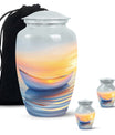 Sunset Boat Urn for Human Ashes - Boat Cremation Urns For Adults