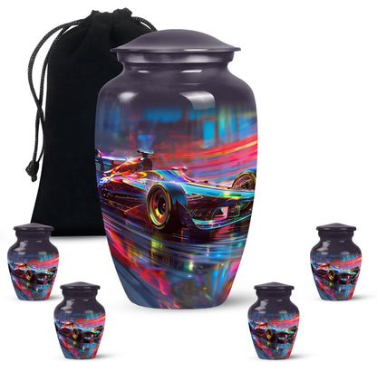 Personalized Car Cremation Urn for Men and Women - 10-inch, 200 cu in - Yatskia