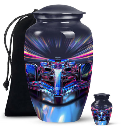 Personalized Car Cremation Urn for Women - 10-inch, 200 cu in - Yatskia