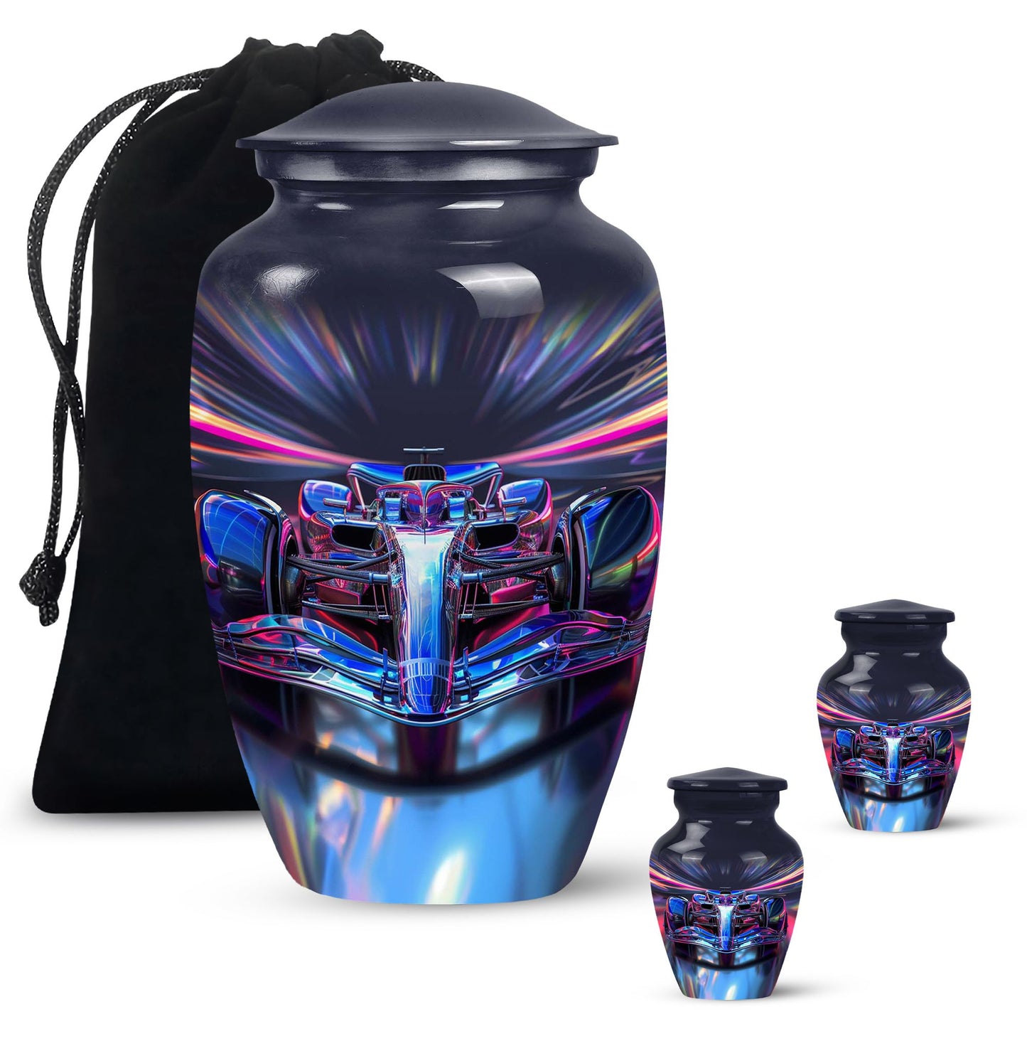 Personalized Car Cremation Urn for Women - 10-inch, 200 cu in - Yatskia