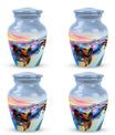 Vibrant Race Car Urn for Human Ashes - Car Funeral Urn For Adult