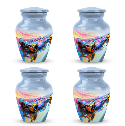 Personalized Car Cremation Urn for Adult - 10-inch, 200 cu in - Yatskia