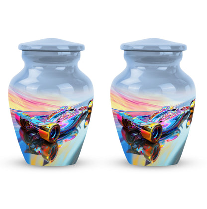 Personalized Car Cremation Urn for Adult - 10-inch, 200 cu in - Yatskia