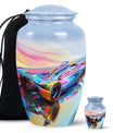 Vibrant Race Car Urn for Human Ashes - Car Funeral Urn For Adult