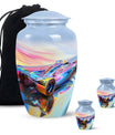 Vibrant Race Car Urn for Human Ashes - Car Funeral Urn For Adult