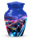 Formula Race Car Cremation Urn - Motorsports Themed Cremation Keepsake