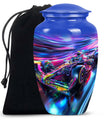 Formula Race Car Cremation Urn - Motorsports Themed Cremation Keepsake