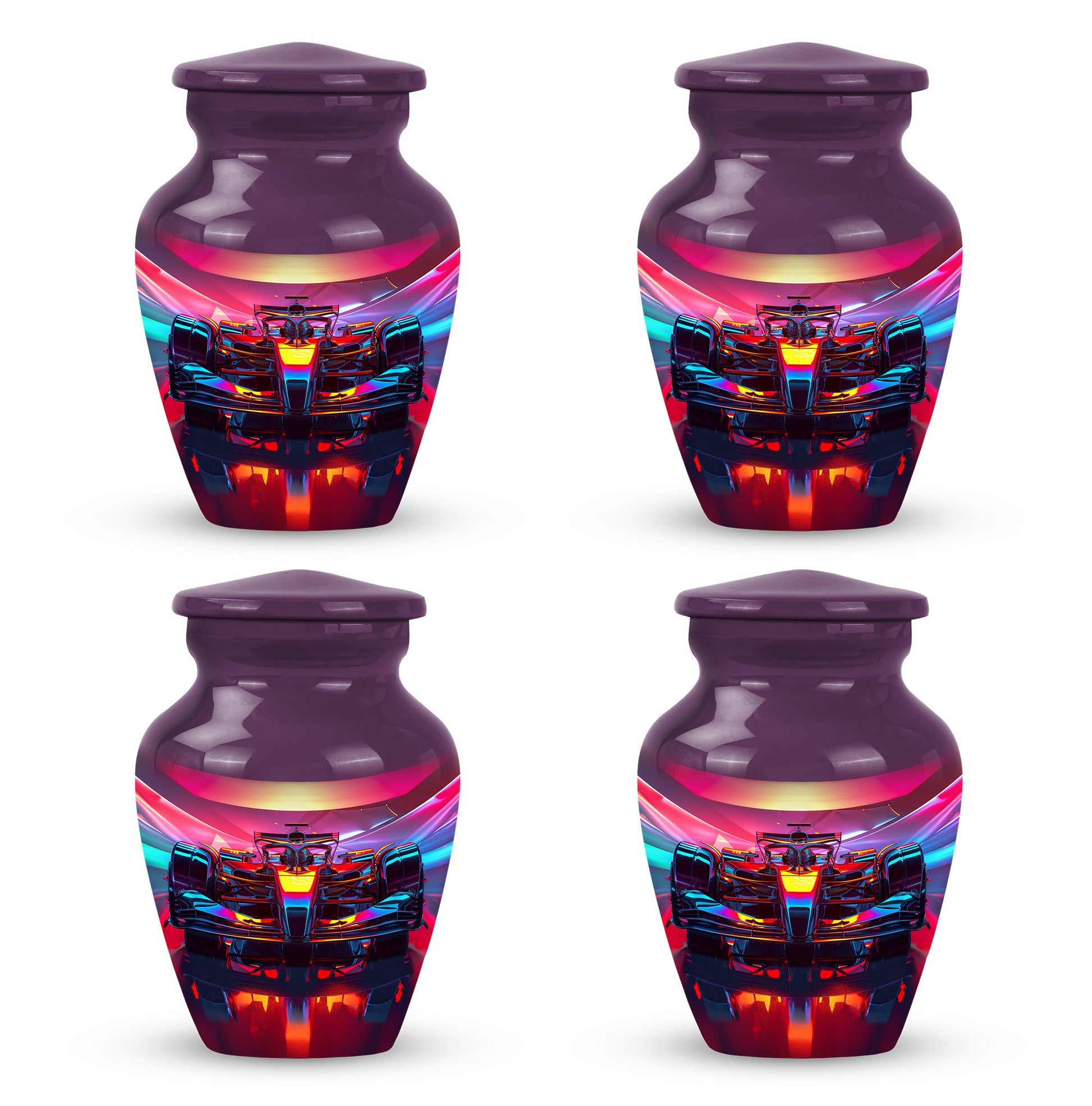 Racing Car Cremation Urn for Ashes – Unique Tribute For Motorsports Fans