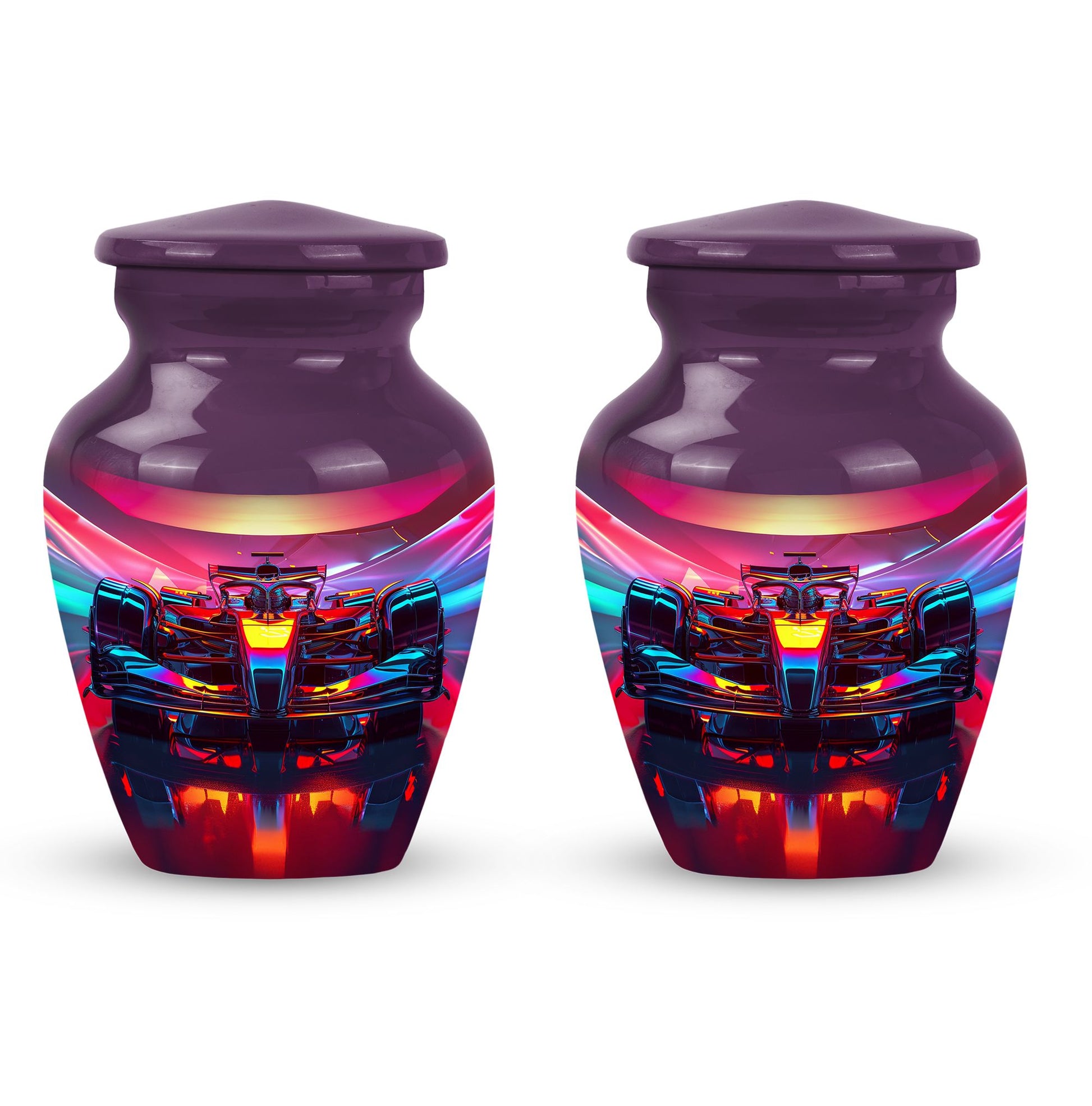 Racing Car Cremation Urn for Ashes – Unique Tribute For Motorsports Fans