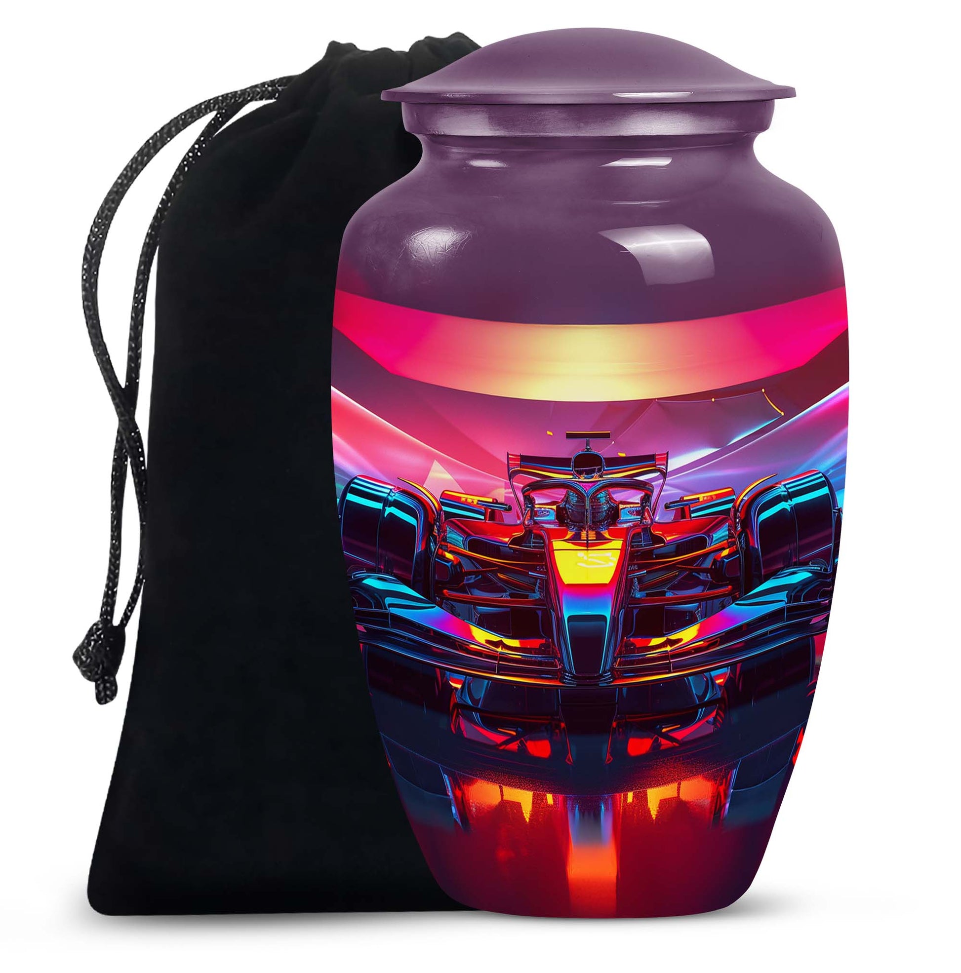 Racing Car Cremation Urn for Ashes – Unique Tribute For Motorsports Fans