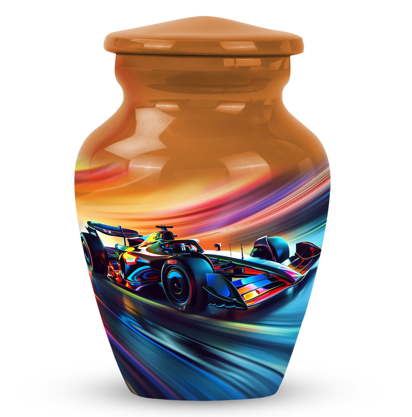 Personalized Car Cremation Urn for Human Ashes - 10-inch, 200 cu in - Yatskia