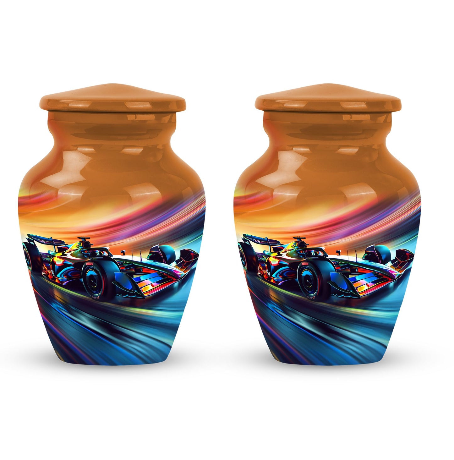 Personalized Car Cremation Urn for Human Ashes - 10-inch, 200 cu in - Yatskia