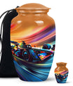 F1 Racing Car Cremation Urn for Ashes – Burial Urns For Motorsports Fans