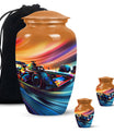F1 Racing Car Cremation Urn for Ashes – Burial Urns For Motorsports Fans