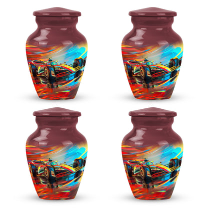 Personalized Car Cremation Urn for Human Ashes - 10-inch, 200 cu in - Yatskia