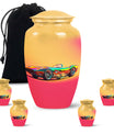 Colorful Race Car Cremation Urn - Decorative Funeral Urns For Dad Ashes