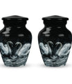 Double Swan Cremation Urns For Human Ashes - Memorial Urn for Mom and Dad