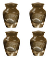 Golden Light Swan Cremation Urn for Human Ashes  - Memorial Urn for Adults