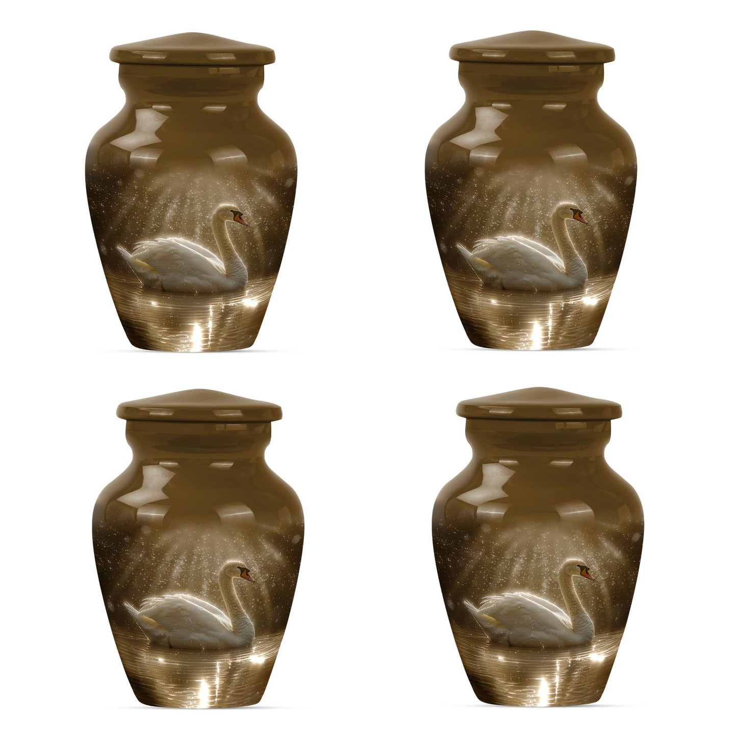 Personalized Bird Cremation Urn for Adults - 10-inch, 200 cu in - Yatskia
