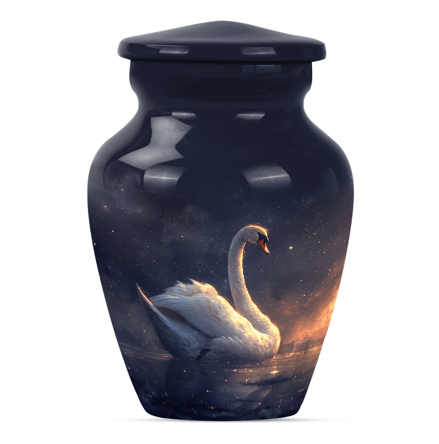 Personalized Bird Cremation Urn for Women - 10-inch, 200 cu in - Yatskia