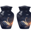 Swan Cremation Urns For Human Ashes - Funeral Urns For Women & Men