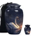 Swan Cremation Urns For Human Ashes - Funeral Urns For Women & Men