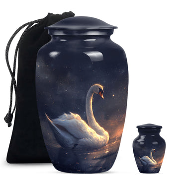 Large Urn With 1 Keepsake Urn