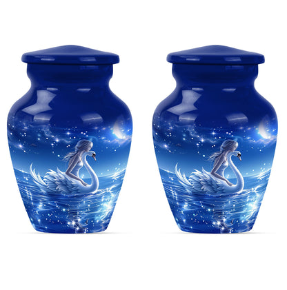 Personalized Bird Cremation Urn for Human Ashes - 10-inch, 200 cu in - Yatskia