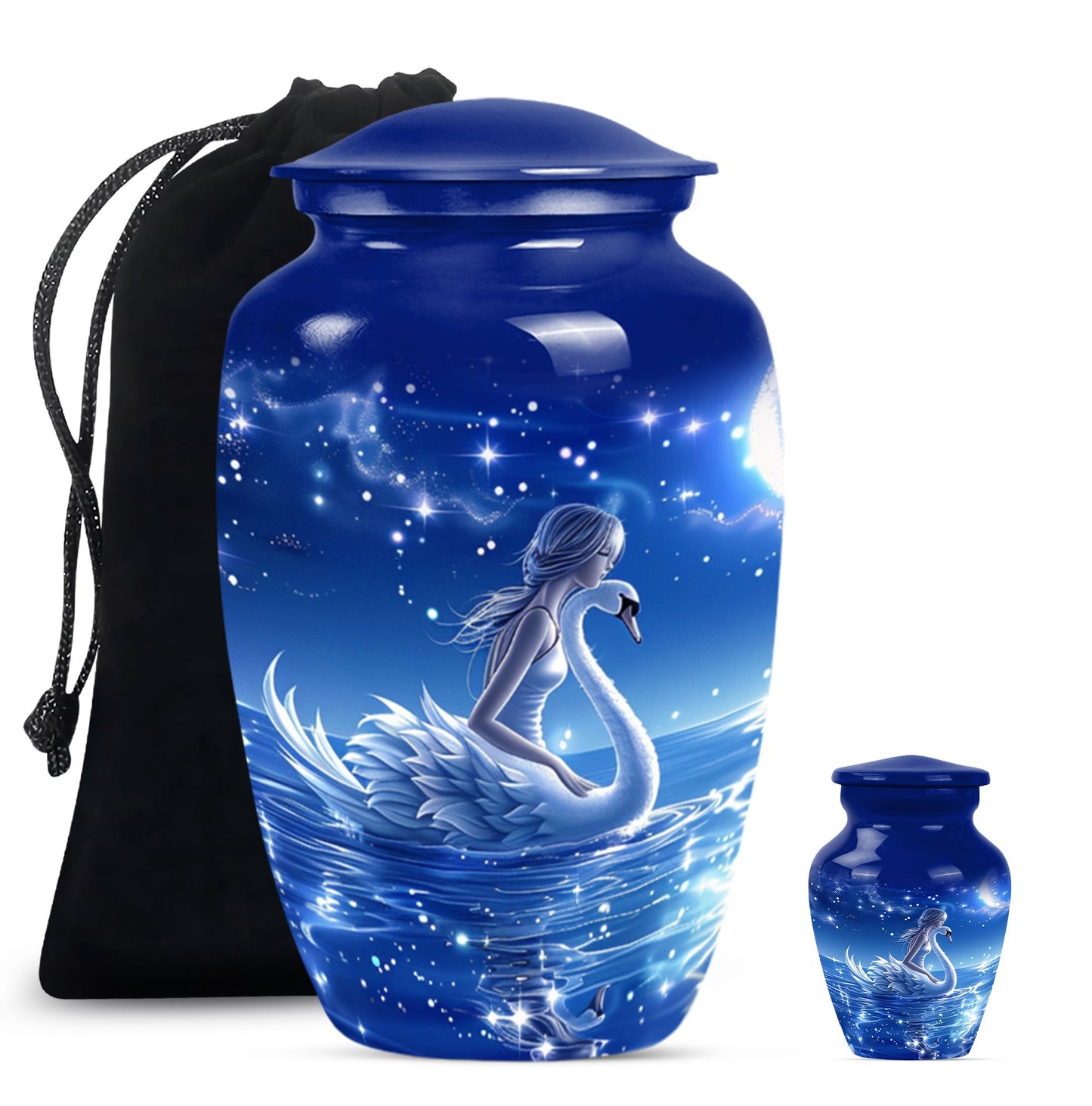 Personalized Bird Cremation Urn for Human Ashes - 10-inch, 200 cu in - Yatskia