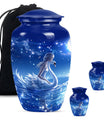 Swan Dreamscape - Swan Urns Large Funeral Large Urns For Ashes