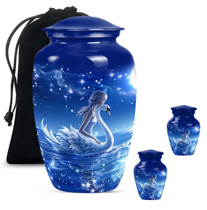 Personalized Bird Cremation Urn for Human Ashes - 10-inch, 200 cu in - Yatskia