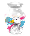 Pop Art Duck Splash - Swan Urns Funeral Large Cremation Urns