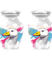 Pop Art Duck Splash - Swan Urns Funeral Large Cremation Urns