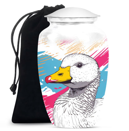 Personalized Bird Cremation Urn for Human Ashes - 10-inch, 200 cu in - Yatskia