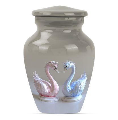 Personalized Bird Keepsake Urn for Human Ashes - 3-inch, 3 cu in - Yatskia