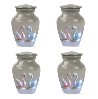 Personalized Bird Keepsake Urn for Human Ashes - 3-inch, 3 cu in - Yatskia