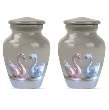 Personalized Bird Keepsake Urn for Human Ashes - 3-inch, 3 cu in - Yatskia