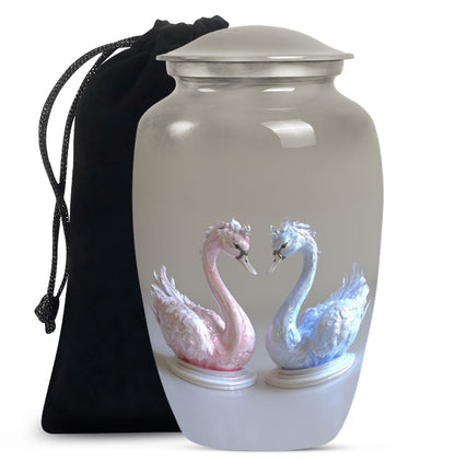 Personalized Bird Keepsake Urn for Human Ashes - 3-inch, 3 cu in - Yatskia